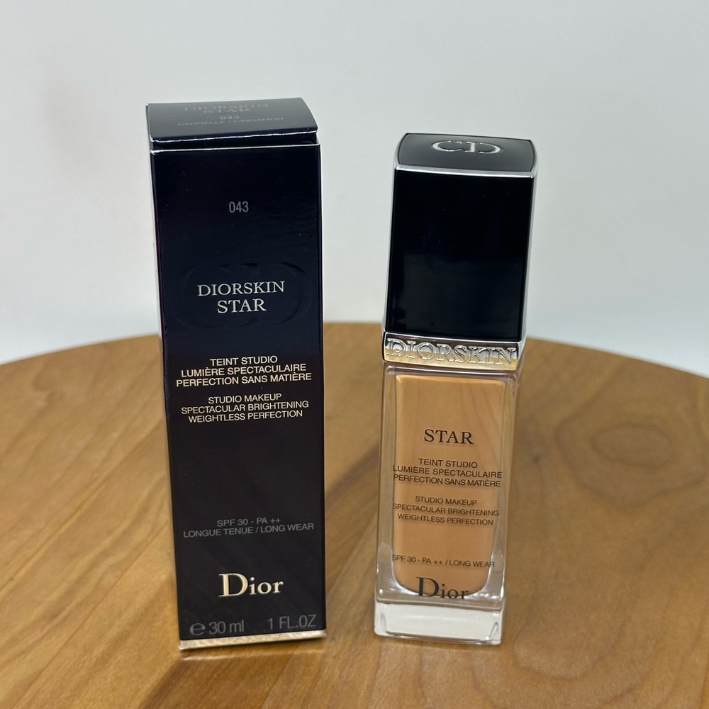 Dior Diorskin Star Studio Makeup SPF30 Long Wear #043 Cinnamon NEW